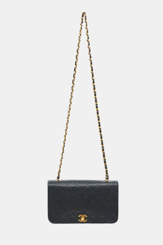 Chanel 1990s Leather Medium Full Flap Bag