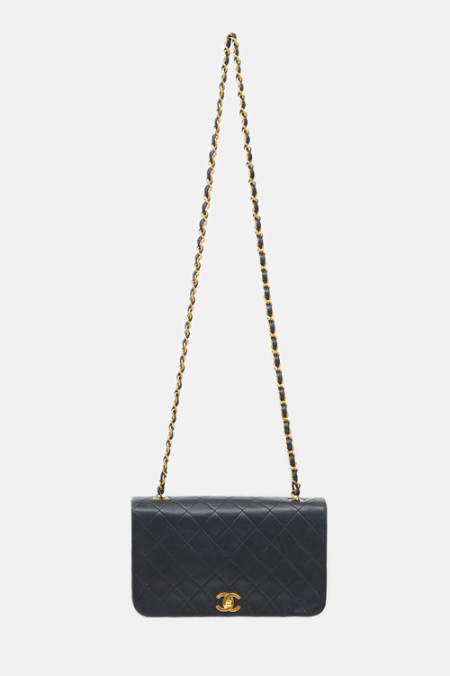 Chanel 1990s Leather Medium Full Flap Bag