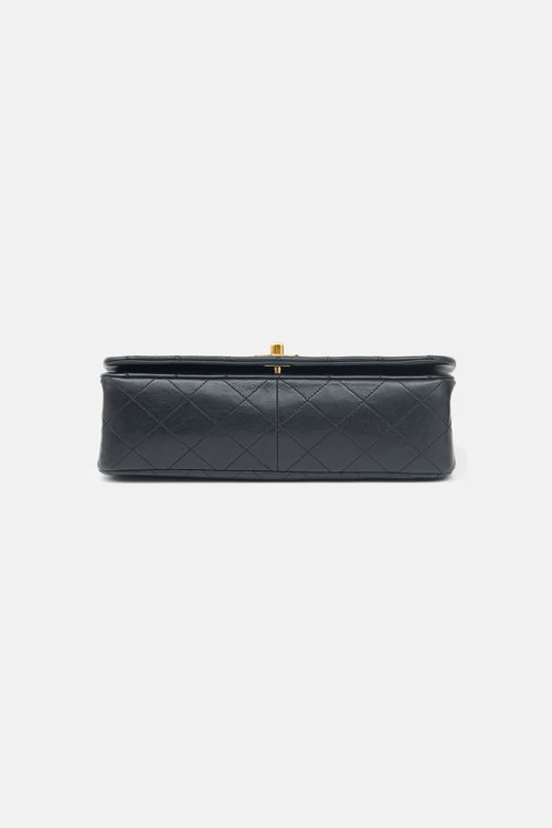 Chanel 1990s Leather Medium Full Flap Bag