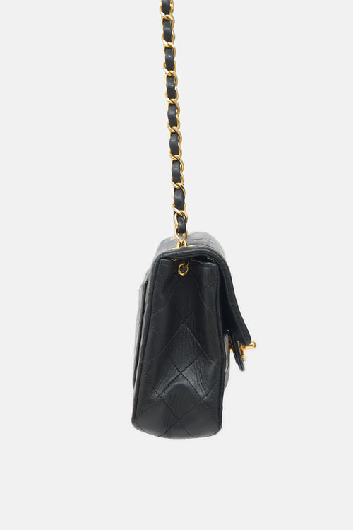 Chanel 1990s Leather Mini Classic Flap Bag