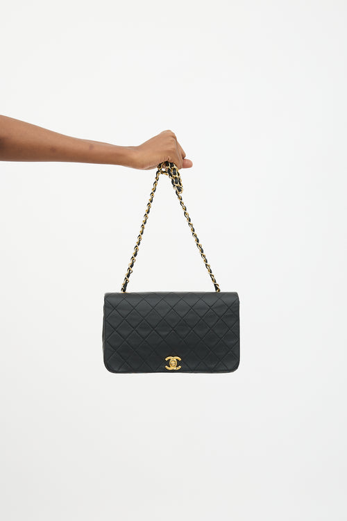 Chanel 1990s Quilted Medium Classic Full Flap Bag