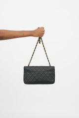 Chanel 1990s Quilted Medium Classic Full Flap Bag
