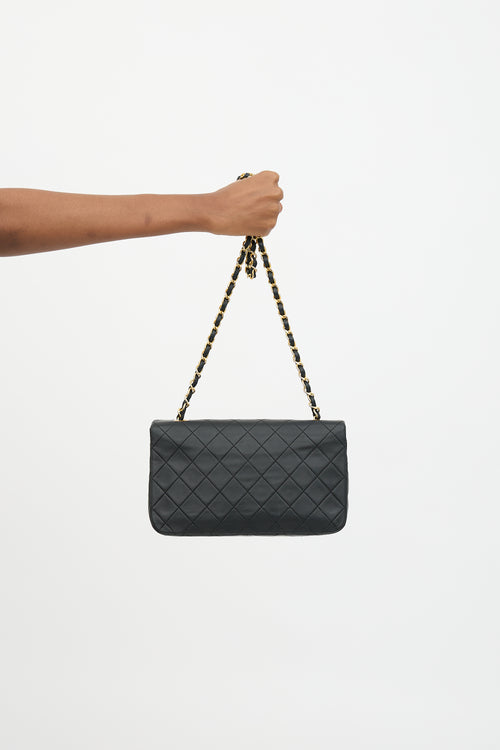 Chanel 1990s Quilted Medium Classic Full Flap Bag