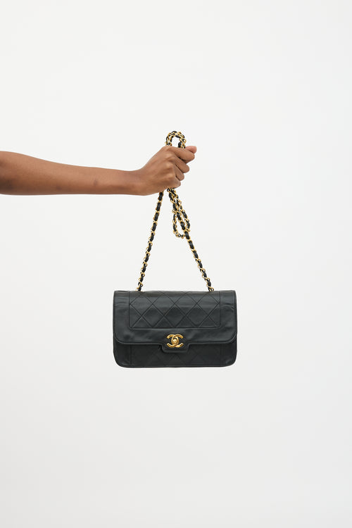 Chanel 1990s Quilted Diana Flap Bag
