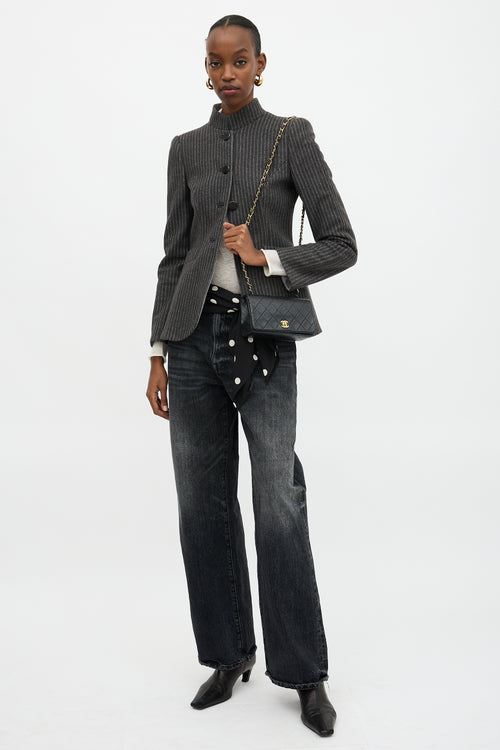 Chanel 1990s Quilted Mini Full Flap Bag