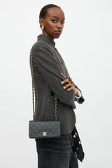 Chanel 1990s Quilted Mini Full Flap Bag