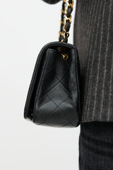 Chanel 1990s Quilted Mini Full Flap Bag
