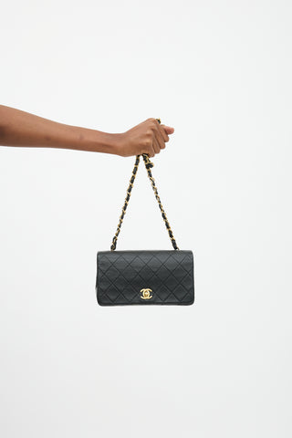 Chanel 1990s Quilted Mini Full Flap Bag