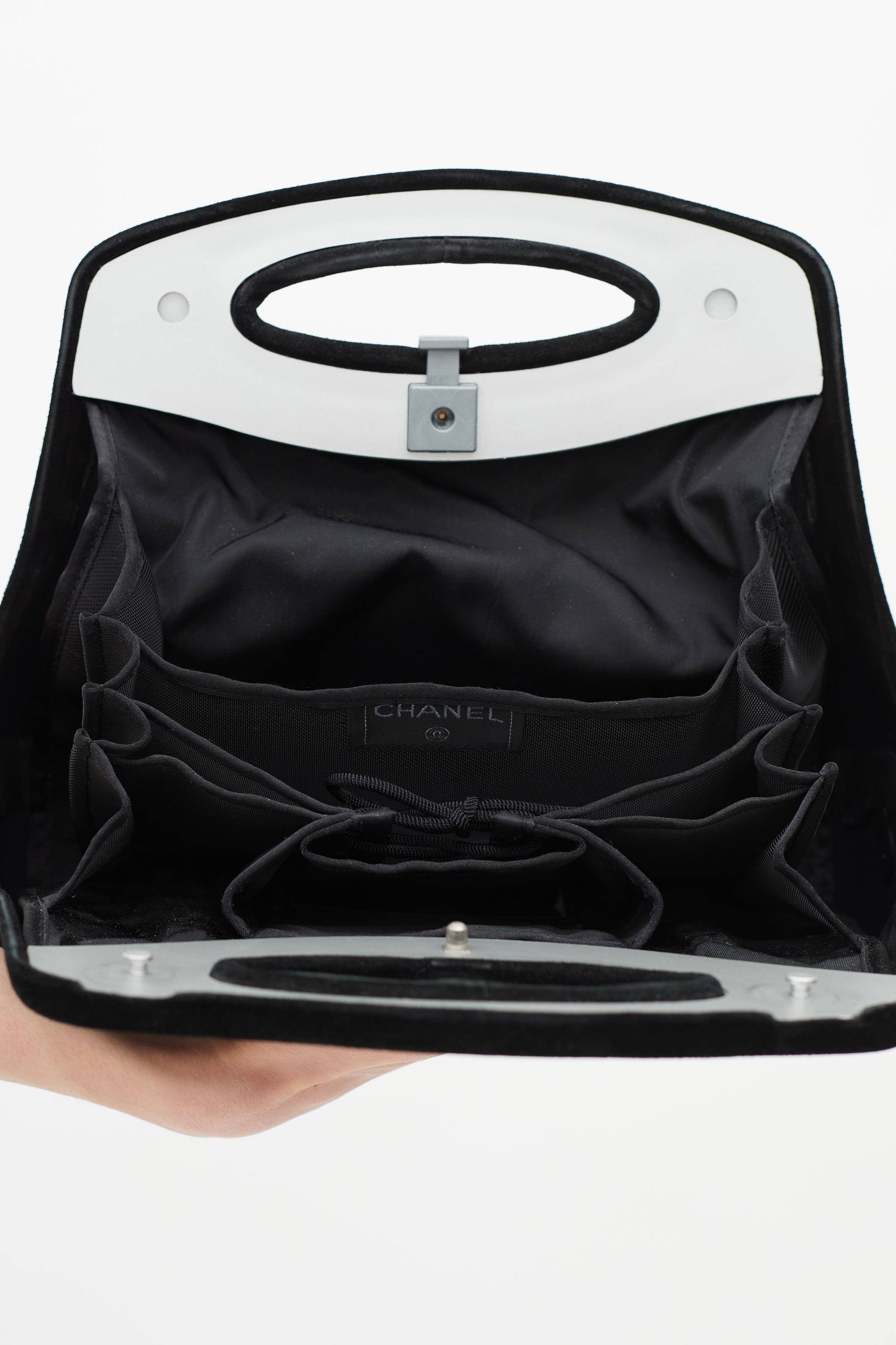 Chanel // 1999 Black Suede Millenium 2005 Bag – VSP Consignment