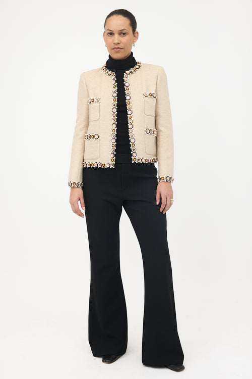 Chanel 2001 Wool & Cashmere Jacket