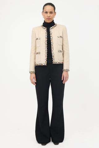Chanel 2001 Wool & Cashmere Jacket
