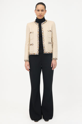 Chanel 2001 Wool & Cashmere Jacket