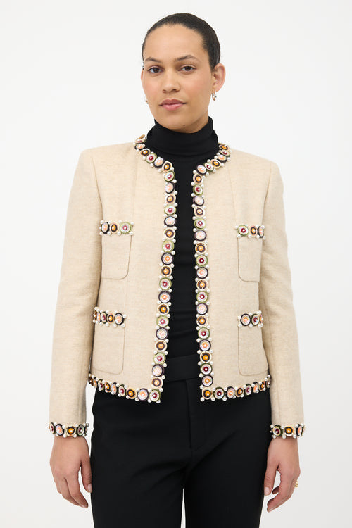 Chanel 2001 Wool & Cashmere Jacket