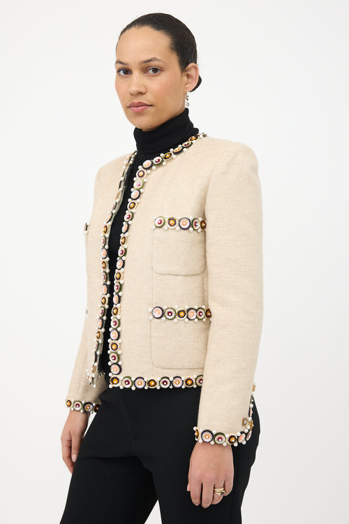 Chanel 2001 Wool & Cashmere Jacket