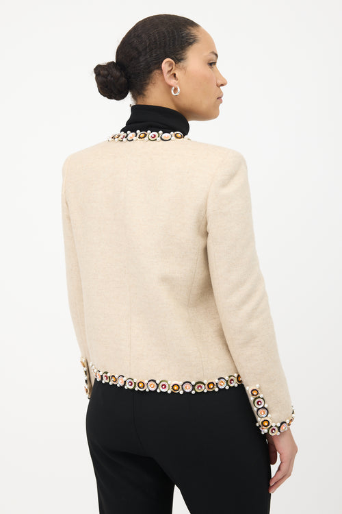 Chanel 2001 Wool & Cashmere Jacket