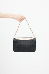 Chanel 2002 Black & Pink Mademoiselle Chanel Jacket Shoulder Bag