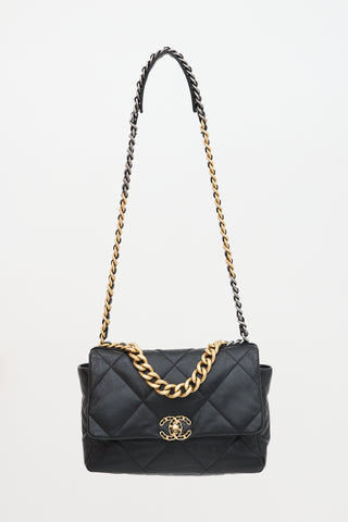 Chanel 2020 Quilted Leather 19 Flap Bag