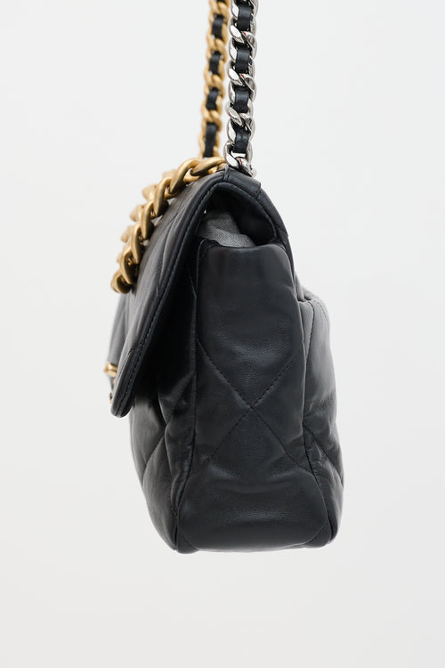Chanel 2020 Quilted Leather 19 Flap Bag
