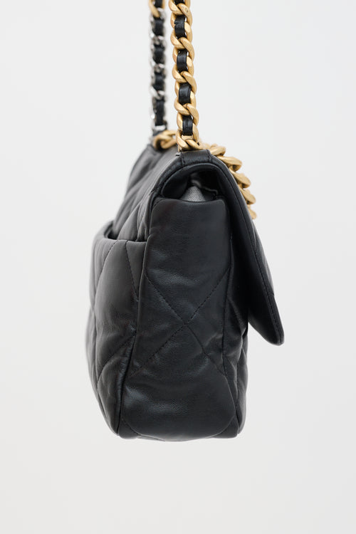 Chanel 2020 Quilted Leather 19 Flap Bag