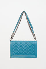 Chanel 2014 Leather New Medium Boy Bag