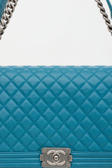 Chanel 2014 Leather New Medium Boy Bag
