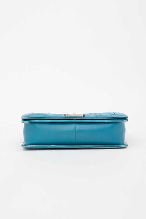 Chanel 2014 Leather New Medium Boy Bag