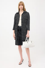 Chanel 2003 Quilted Leather Boston Bag