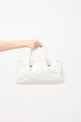 Chanel 2003 Quilted Leather Boston Bag