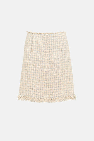 Chanel SS 2004 Tweed Skirt