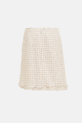 Chanel SS 2004 Tweed Skirt