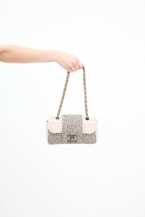 Chanel 2004 Tweed Small Fantasy Flap Bag