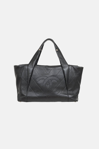 Chanel 2005 Chevron CC All Day Bag