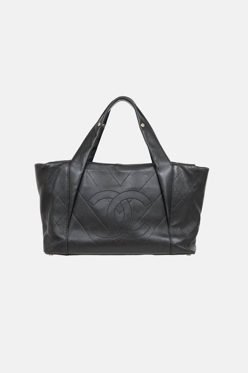 Chanel 2005 Chevron CC All Day Bag