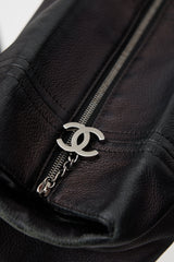 Chanel 2005 Leather Luxe Ligne CC Tote Bag