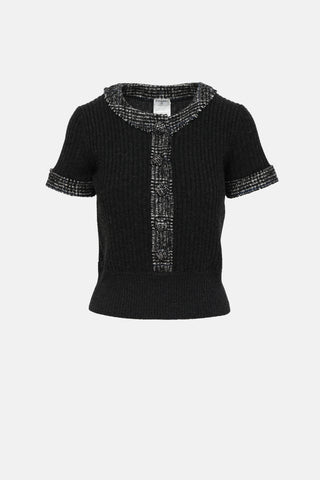 2007 Cashmere Button Up Top