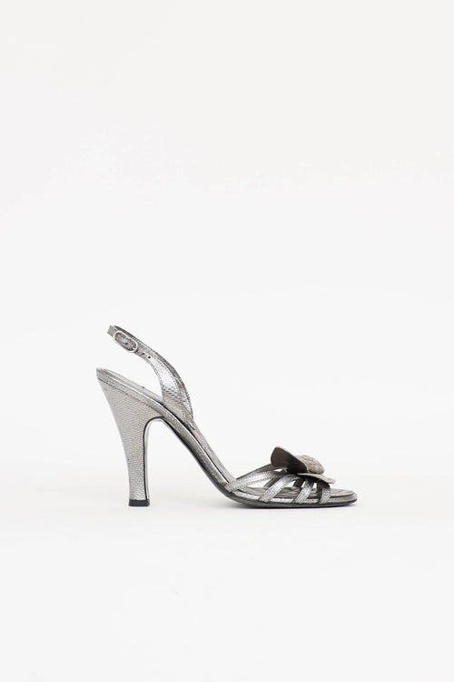 Chanel 2007 Embellished Chain Heel