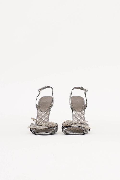 Chanel 2007 Embellished Chain Heel