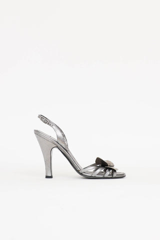 Chanel 2007 Embellished Chain Heel