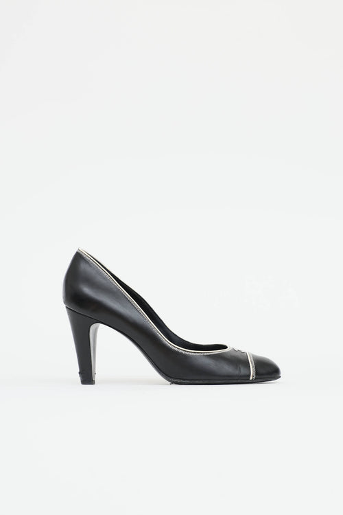 2008 Contrast Stitch Pump