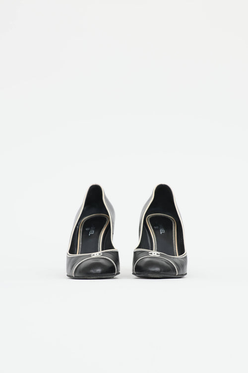 2008 Contrast Stitch Pump