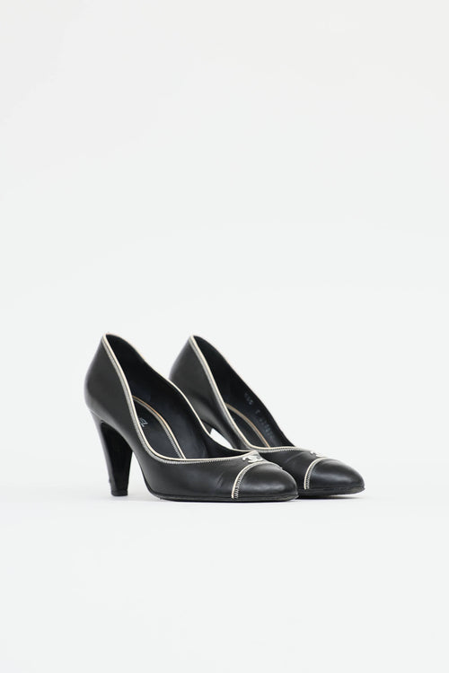 2008 Contrast Stitch Pump