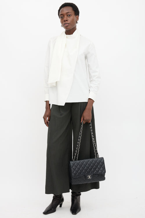 Chanel 2008 Quilted Leather Classic Flap Bag