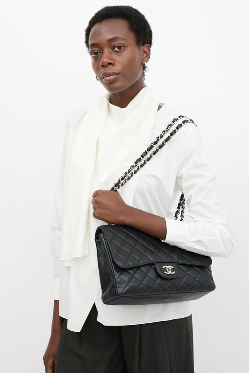 Chanel 2008 Quilted Leather Classic Flap Bag