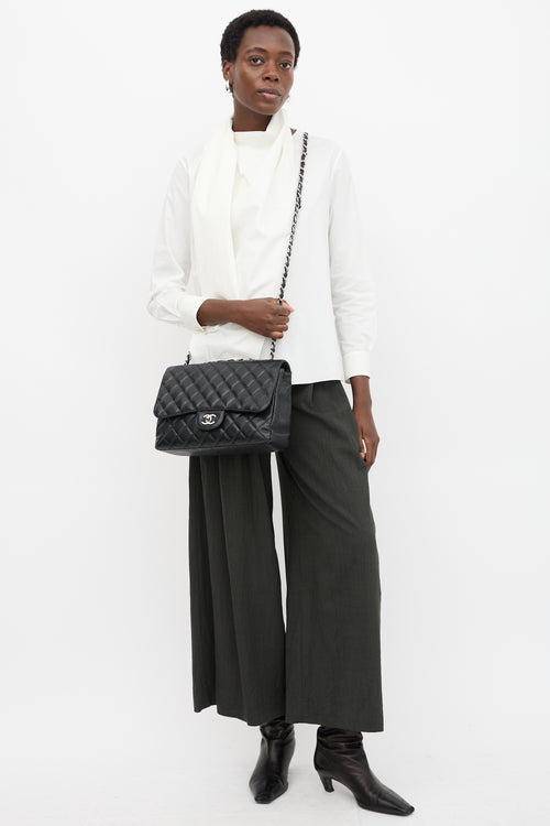 Chanel 2008 Quilted Leather Classic Flap Bag