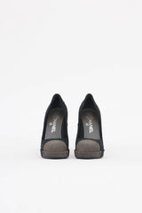 Chanel 2011 Sparkle Cap Toe Pump