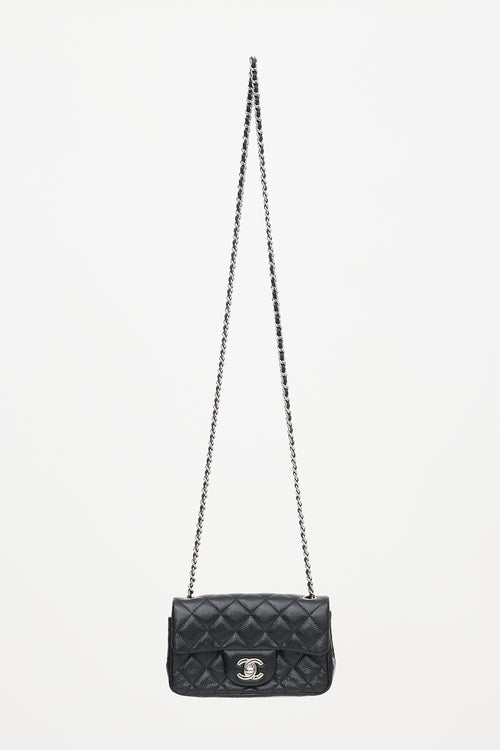 Chanel 2011 Quilted Caviar Mini Flap Bag