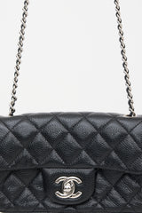 Chanel 2011 Quilted Caviar Mini Flap Bag
