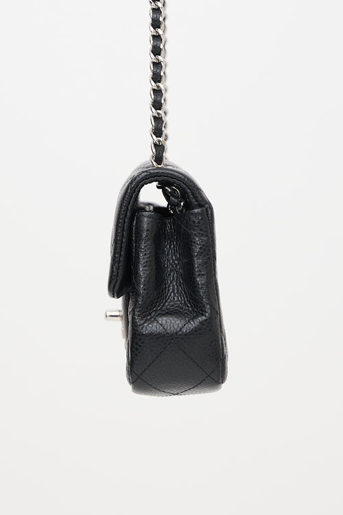 Chanel 2011 Quilted Caviar Mini Flap Bag