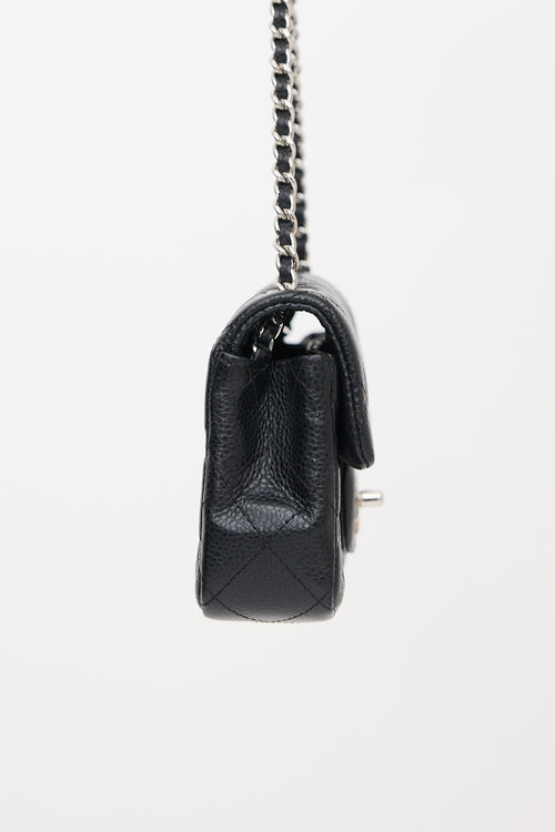 Chanel 2011 Quilted Caviar Mini Flap Bag