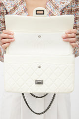 Chanel 2012 Cream Quilted Leather 2.55 Reissue 226 Shoulder Bag